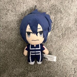Blue Stuffed Anime Character Plush Toy